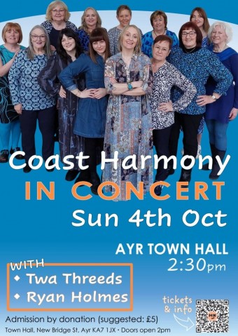 Coast Harmony Autumn Concert - Ayr Town Hall